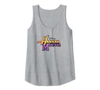 Disney Hannah Montana Logo Débardeur, Femme, Gris Chiné, M