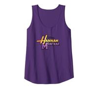 Disney Hannah Montana Logo Débardeur, Femme, Violet, M
