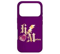 Disney Hannah Montana Thunderbolt Heart Initials Logo Coque pour iPhone 17 Pro