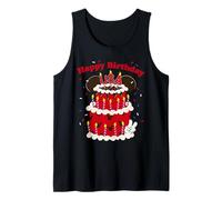 Disney Happy Birthday USA Mickey Mouse Cake 4th of July 250 Débardeur