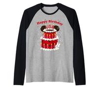 Disney Happy Birthday USA Mickey Mouse Cake 4th of July 250 Manche Raglan