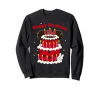 Disney Happy Birthday USA Mickey Mouse Cake 4th of July 250 Sweatshirt