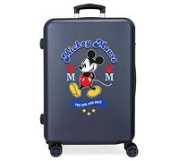 Disney Have a good day Mickey Valise Moyenne Bleu 48x68x26 cms Rigide ABS Serrure à combinaison 70L 3,7Kgs 4 roues doubles