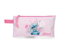 Disney Joumma Heart Stitch Trousse rose 22 x 12 cm Polyester 0,26 L, rose, Talla única, Trousse