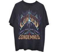 Disney Hercules T Shirt Hades Cursed Logo Nouveau Officiel Unisex Noir