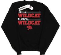 Disney - "High School Musical The Musical Once A Wildcat" Sweatshirt für Damen BI21709 (L) (Schwarz)
