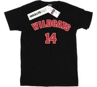 Disney - "High School Musical The Musical Wildcats 14" T-shirt pour filles BI22180 (152-158) (Noir)