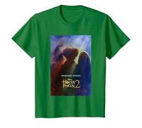 Disney Hocus Pocus 2 Poster T-Shirt, Enfant, Vert Kelly, 8 ans