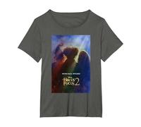 Disney Hocus Pocus 2 Poster T-Shirt, Femme Grandes tailles, Asphalte, 4X