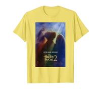 Disney Hocus Pocus 2 Poster T-Shirt, Homme, Citron, L