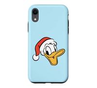 Disney Holiday Donald Duck Big Face Santa Hat Christmas Coque pour iPhone XR
