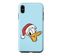 Disney Holiday Donald Duck Big Face Santa Hat Christmas Coque pour iPhone XS Max