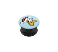 Disney Holiday Donald Duck Big Face Santa Hat Christmas PopSockets PopGrip Adhésif