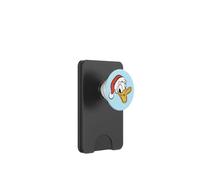 Disney Holiday Donald Duck Big Face Santa Hat Christmas PopSockets PopWallet pour MagSafe