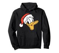 Disney Holiday Donald Duck Big Face Santa Hat Christmas Sweat à Capuche