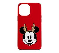 Disney Holiday Mickey Mouse Big Face Reindeer Christmas Coque pour iPhone 13 Pro Max
