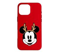 Disney Holiday Mickey Mouse Big Face Reindeer Christmas Coque pour iPhone 16 Pro Max