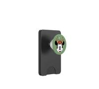Disney Holiday Minnie Mouse Big Face Reindeer Christmas PopSockets PopWallet pour MagSafe