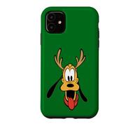 Disney Holiday Pluto Big Face Reindeer Antlers Christmas Coque pour iPhone 11