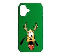 Disney Holiday Pluto Big Face Reindeer Antlers Christmas Coque pour iPhone 16