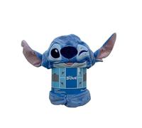 Disney Homadict - Plaid à Capuche Stitch- 120x150cm - Doux & Confortable Licence Officielle
