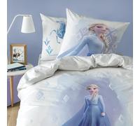 Disney Home Frozen 2 Element Parure de lit 100% Coton - Licence Officielle