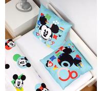 Disney Home Mickey Mouse Coussin décoratif avec Rembourrage et Fermeture éclair, 40x40 cm à Lancer Superbe pour canapé, Salon Chambre Coucher Doux, 1 Stück (1er Pack)