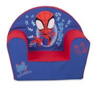 Disney Home Spidey - Marvel - Fauteuil Enfant en Mousse, Confort Premium, Dossier Stable Anti-pli, Anti-basculement, Léger - Fabriqué en UE