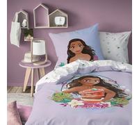 Disney Home Vaiana Motonui Parure de lit 100% Coton - Licence Officielle