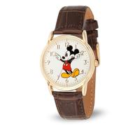 Disney Homme Analogique Quartz Montre avec Bracelet en Cuir WDS000406