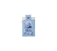 DISNEY Housse de couette 'Stitch' bleu fumé / bleu clair / gris / blanc, Taille Onesize Kinder