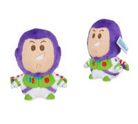 Disney Huggables Peluche Buzz l'Éclair 35 cm - Grand Doudou Space Ranger à Collectionner et à Jouer, Tissu Extra Doux, Personnage détaillé, Article de Fan pour Enfants et Fans
