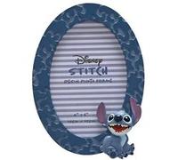 Disney Icon Stitch Resin Blue Photo Cadre - Convient à 4 x 6 Photo - Boîte G