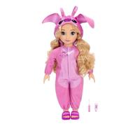 Disney ILY 4ever Angel 45cm - 18"- Doll with Blonde Hair - Includes Angel Inspired Pink Onesie, Pink Slides and Sleepover Toothbrush for Girls Aged 6+