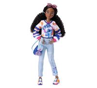 Disney ILY 4ever - Poupée Cheveux Crépu Inspiré de Stitch, 30 Cm, 13 Points d'Articulation, 2 Tenues Complètes à Mélanger, Accessoires Inclus Plus 1 Bague Mickey Mouse Pailletée, à Partir de 6 Ans