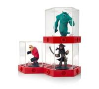 Disney Infinity Figure Display Case Three Pack NEUF