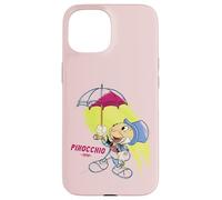 Disney Ink and Paint Jiminy Cricket from Pinocchio 1940 Coque pour iPhone 15