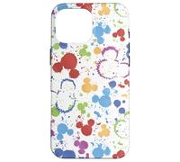 Disney Ink and Paint Mickey Mouse Icon Splat Pattern Coque pour iPhone 16 Pro Max
