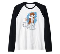 Disney Ink and Paint Shere Khan from The Jungle Book 1967 Manche Raglan
