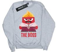 Disney - "Inside Out Anger The Boss" Sweatshirt für Jungen BI30889 (152-158) (Grau)