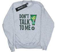 Disney - "Inside Out Dont Talk To Me" Sweat-shirt pour femme BI9926 (L) (Gris chiné)