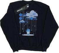 Disney - "Inside Out One Of Those Days" Sweatshirt für Damen BI9892 (XXL) (Schwarz)