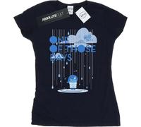 Disney - "Inside Out One Of Those Days" T-Shirt für Damen BI36395 (M) (Marineblau)