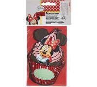 Disney - Invitations "Café" pack de 6 - Carton SG28531 (Taille unique) (Rouge/Noir/Rose)