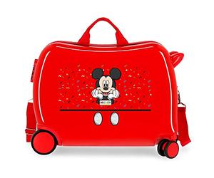 Disney It´s a Mickey Thing Valise pour enfant rouge 50 x 38 x 20 cm Rigide ABS Fermeture à combinaison latérale 34 l 1,8 kg 4 roues Équipement à main