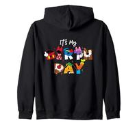 Disney It's My Birthday Mickey Mouse and Friends Letters Sweat à Capuche