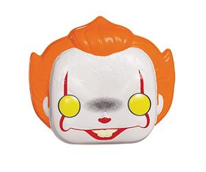 Disney Jakks Pacific Masque Pennywise Funko Pop Style du film ÇA Accessoire de Déguisement taille unique et tout âge Coupe classique, Look oversize Blanc