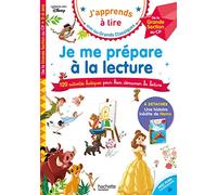 Disney - Je me prépare à la lecture avec les grands classiques Disney - Cahier de vacances 2025: Grande Section - CP (dès 5 ans)