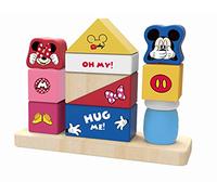 Disney Jeu de Construction Mickey Mouse en Bois
