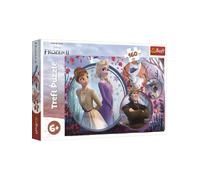 DISNEY Jeux 'Frozen' cognac / lavande / violet foncé / blanc cassé, Taille Onesize Kinder